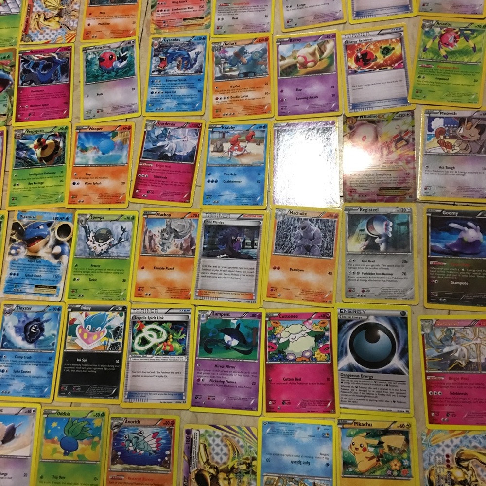 New 125 Pokémon cards